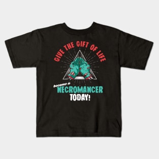 Become a Necromancer! Kids T-Shirt